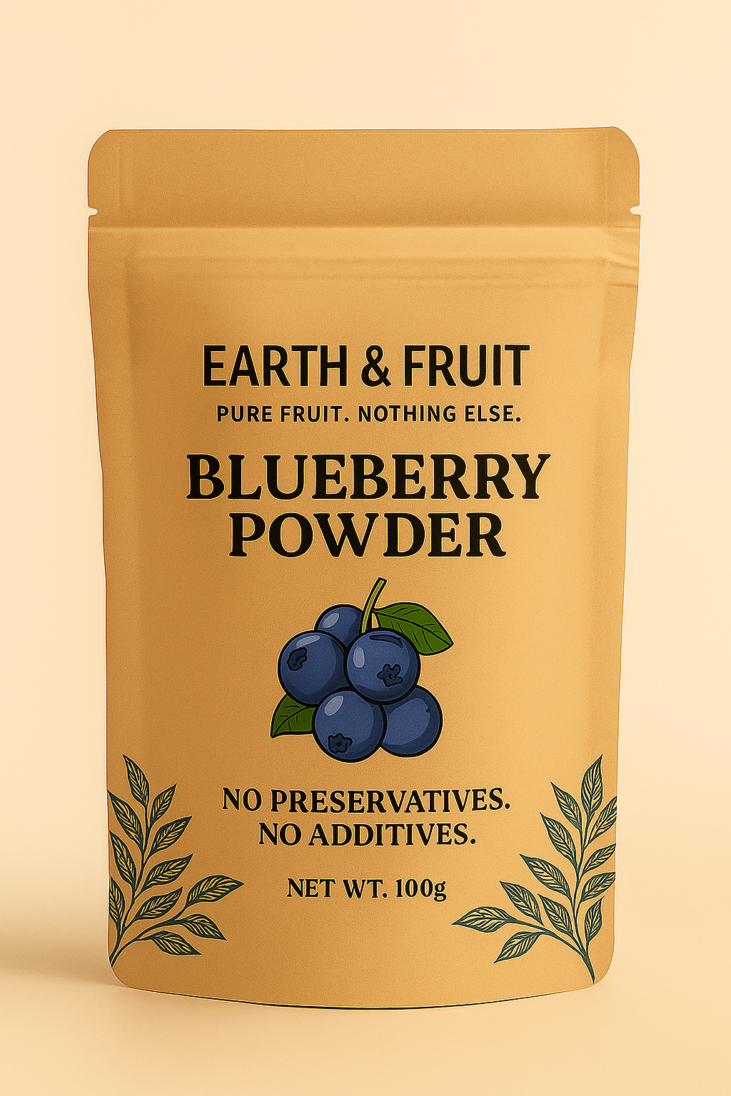 Blueberry Fruit Powder – 100% Natural, No Additives